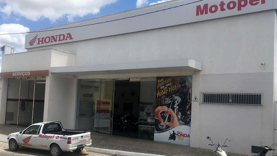 Loja Concessionária Motopel Honda inhambupe
