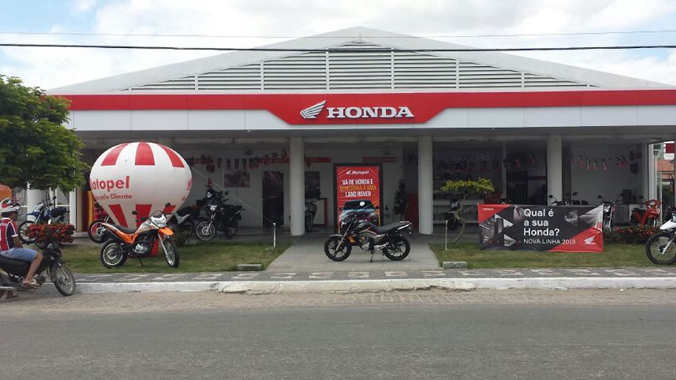 Loja Concessionária Motopel Honda - Ipirá