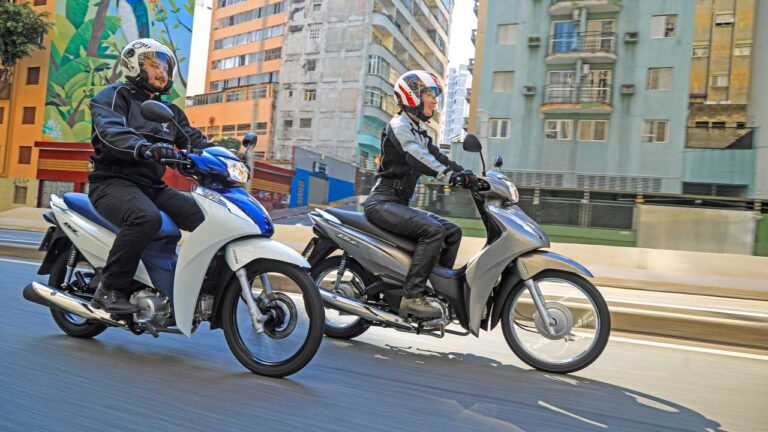 honda biz 110i e 125i 2022 dinamica dianteira - Moto Honda Motopel