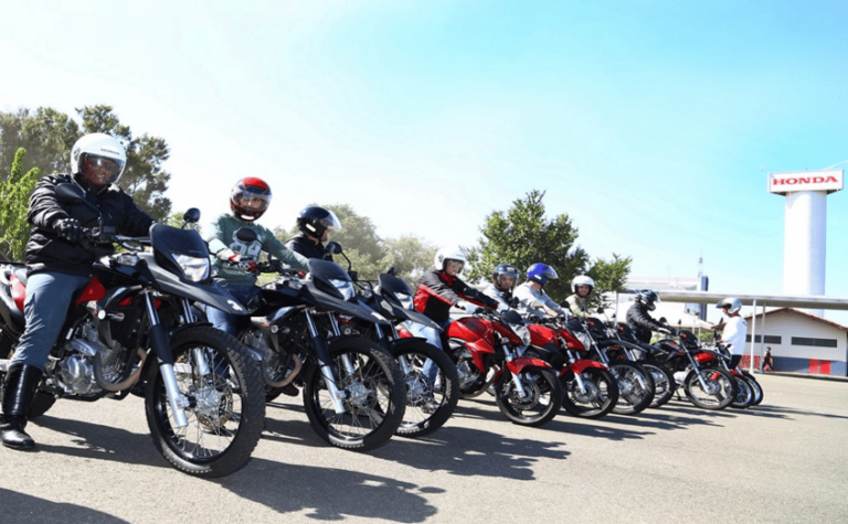 honda da inicio a projeto itinerante de conscientizacao em rondonia - Moto Honda Motopel
