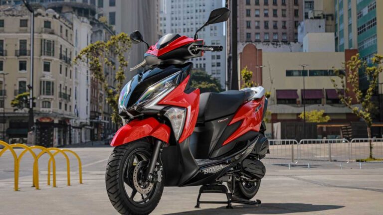 honda elite 125 2022 estatica vermelha - Moto Honda Motopel