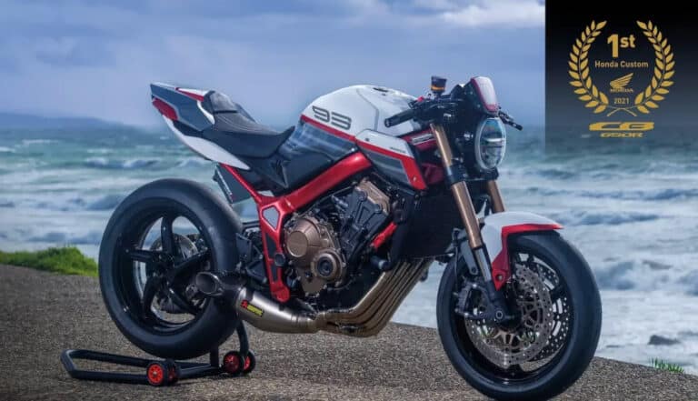 Honda announce the best dealer built custom CB650R - Moto Honda Motopel
