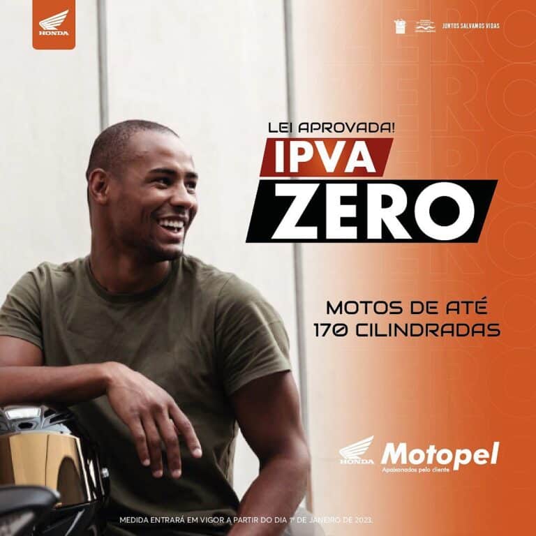 Lei aprovada IPVA Zero