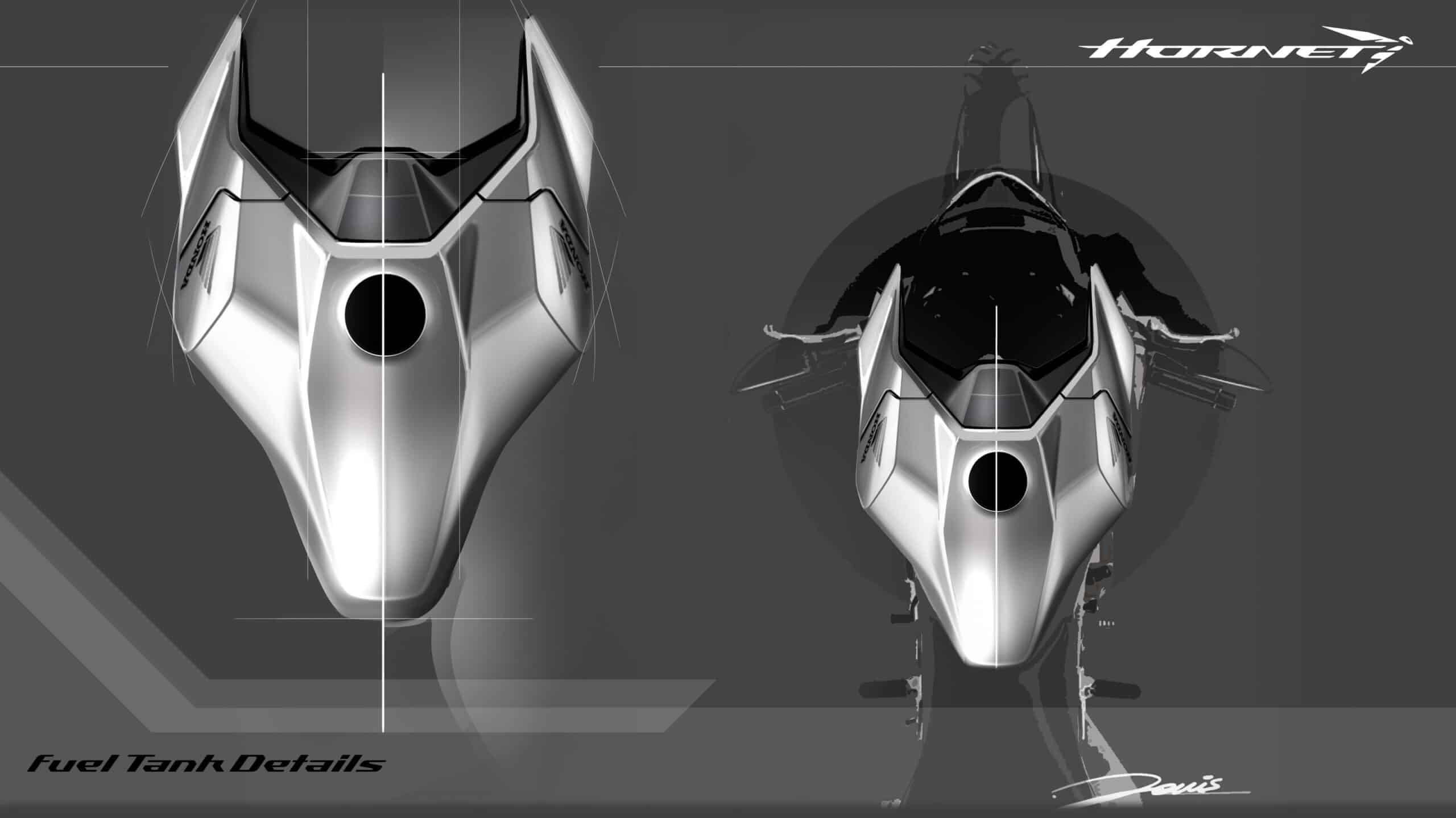 371425 New Hornet design concept sketches hint at the sting in its tail scaled - Moto Honda Motopel