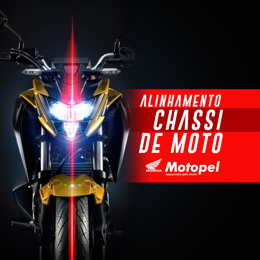 alinhamento de chassis de Moto honda Motopel - Moto Honda Motopel