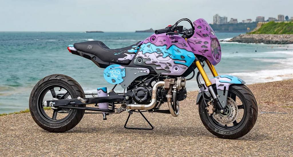mini honda personalizada da gran betanha - Moto Honda Motopel