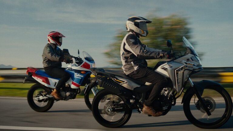 Honda apresenta campanha da nova Sahara 300 e destaca a paixao de diferentes geracoes pela motocicleta 2 - Moto Honda Motopel