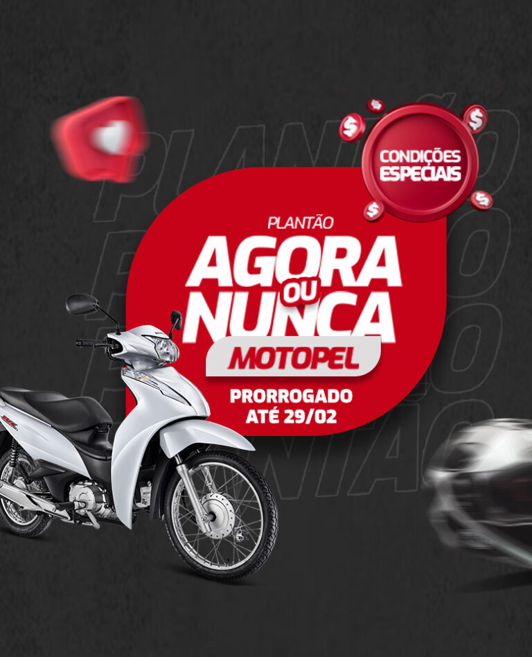 agoraOUnunca 778 - Moto Honda Motopel