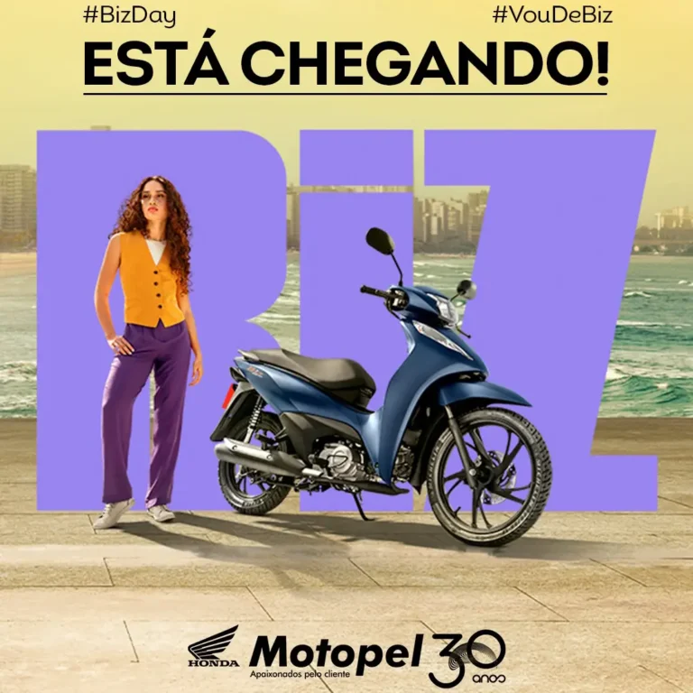 lancamento biz - Moto Honda Motopel