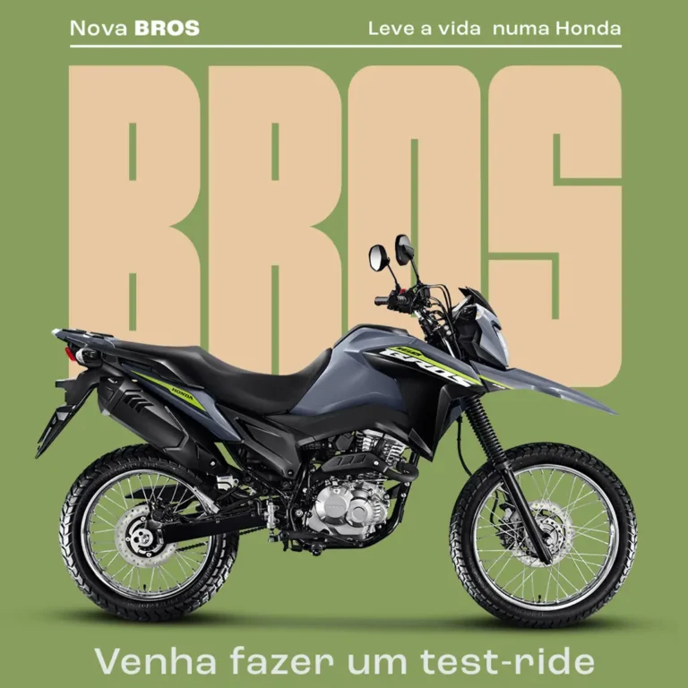 lancamento bros - Moto Honda Motopel