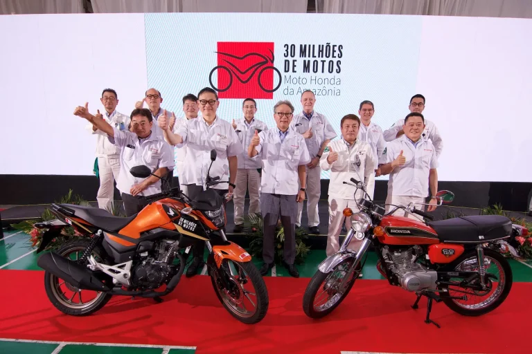 30 milhoes motocicletas honda produzidas no brasil - Moto Honda Motopel